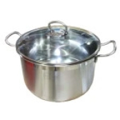 Nồi Luộc Gà Inox 3 Đáy 28cm Fivestar FSN28IN1 Dung Tích 10 Lít Nắp Kính