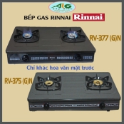 Bếp gas Rinnai RV-377G(N), có đầu hâm, dài 7 tấc, bảo hành chính hãng 2 năm trên toàn quốc - 0949771955