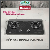 Bếp gas âm Rinnai RVB-2i(AB) - Tiết kiệm 30% gas - Bảo hành chính hãng 