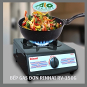Bếp gas đơn Rinnai RV-150G - Hàng chính hãng