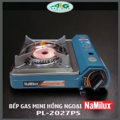 Bếp gas mini hồng ngoại Namilux PL-2027PS ( điếu gốm hồng ngoại, không lo gió lùa)