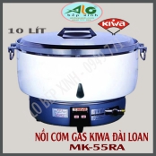 Nồi cơm gas 10 lít Kiwa MK-55RA - Xuất xứ Đài loan - Giá chưa bao gồm phí ship và thuế VAT