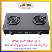 Bếp gas 7 tấc Rinnai RV-715Slim(GL-D), Chén đồng có đầu hâm