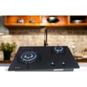 Bếp gas âm Rinnai RVB-6SDQ(B) - RVB-6SDQB - Ngắt gas tự động