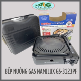 Bếp nướng gas Namilux GS-3123PF (có  Vĩ nướng + Kiềng để nấu lẩu)