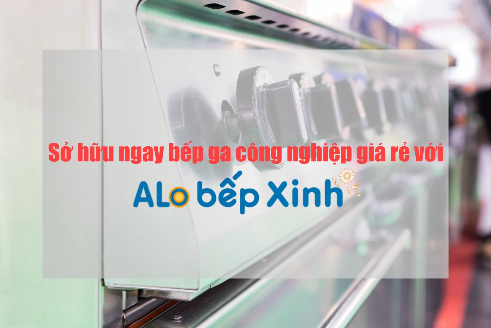 bếp ga công nghiệp