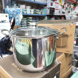 Nồi Luộc Gà Inox 304 Thân Cao 3 Đáy Fivestar Plus 28cm