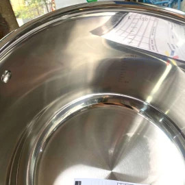 Nồi Luộc Gà Inox 304 Thân Cao 3 Đáy Fivestar Plus 28cm