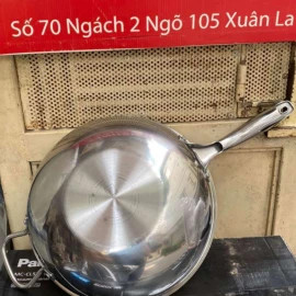 Chảo Sâu Lòng Chống Dính 3 Lớp Inox 304 Fivestar Blackcube 30cm Đáy Liền FPC30003