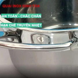 Bộ Nồi Chảo Chống Dính 3 Lớp Đáy Liền Inox 304 Fivestar Plus Blackcube FPB5007