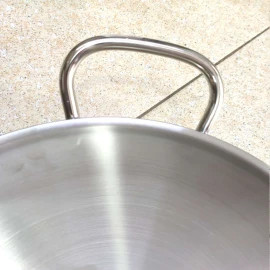 Chào Xào Inox 304 Thân Đúc Đáy Liền Fivestar Plus 36cm