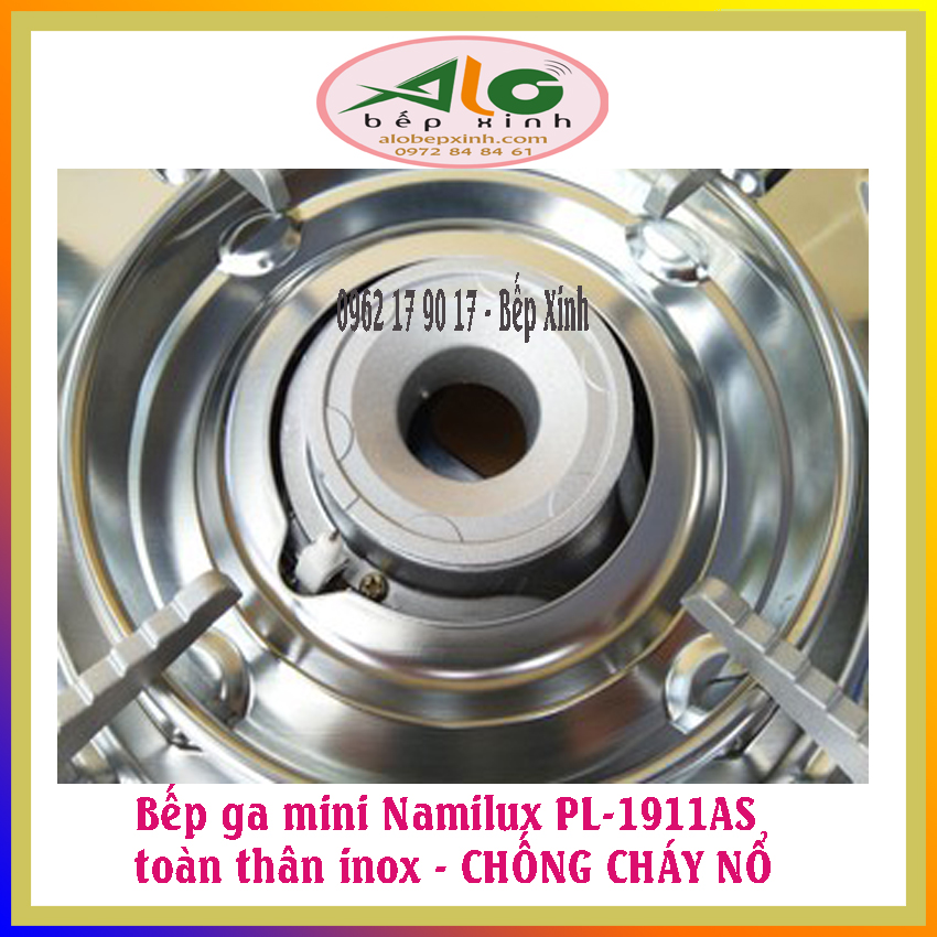 Bếp gas mini Namilux PL-2111AS ( Vỏ bếp bằng inox 201 )