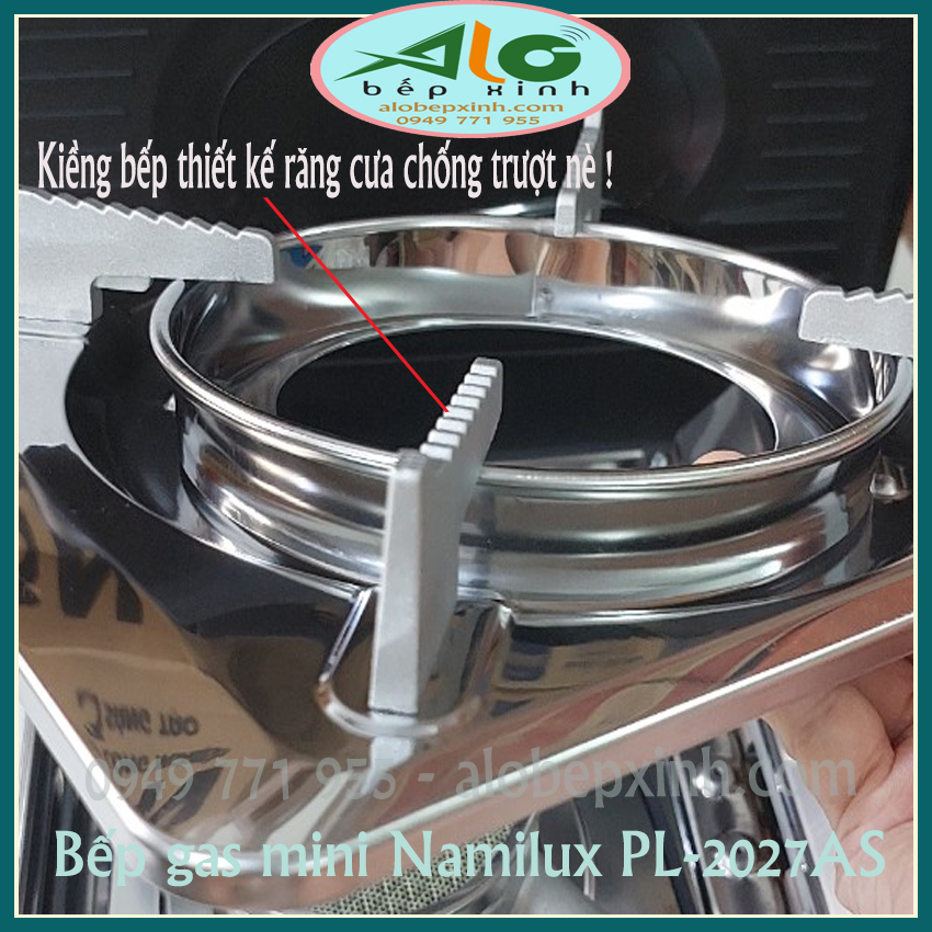 Bếp gas mini hồng ngoại Namilux PL-2027AS ( điếu gốm hồng ngoại, không lo gió lùa) (1)