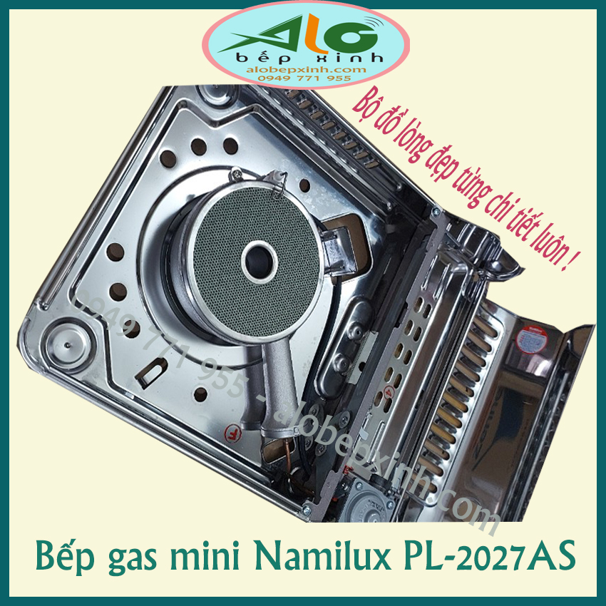 Bếp gas mini hồng ngoại Namilux PL-2027AS ( điếu gốm hồng ngoại, không lo gió lùa) (1)